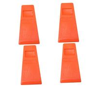 GARIOUANS 4 pièces Lot de Coins Abattage Plastique Outil Forestier avec Pointes Antidérapantes Wedge pour Couper et Contrôler la Chute des Arbres Toute Sécurité