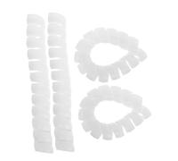 GARIOUANS 4 Pièces Lot de Protections Réutilisables pour Troncs Darbres Protège Lécorce des Écureuils Tondeuses et Nuisibles Installation Facile pour Troncs Variés Garde Plastique Blanc