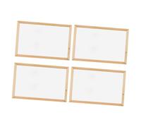 GARIOUANS 4 Pièces Tabletop Whiteboard Portable Writing Board Smooth Dry Erase Notepad For Students Teachers Classroom Office