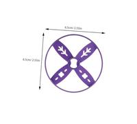GARIOUANS 40 Pièces Kit de Disques Volants Colorés Compatible avec Jouets Portatifs Pied pour Jeux Extérieurs Famille et École Couleur Aléatoire