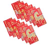 GARIOUANS 48 Pièces Lunar Year Packets Year Of The Horse Lucky Money Envelopes Chinese Cash Envelopes For Spring Festival Wedding Birthday