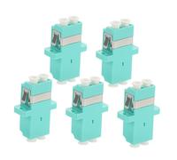 GARIOUANS 5 pièces Adaptateur Lc Lc Duplex Coupleur pour Systèmes de Communication Compatible Perte Insertion Haute Fiabilité