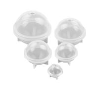 GARIOUANS 5 pièces Moule Silicone Demi-sphère pour Décoration DIY Forme Sphérique Moule Hémisphérique pour Fleurs Séchées et Bijoux Artisanaux