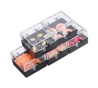 GARIOUANS 5 Pièces Scale Mini Food Figurines for Dollhouse Realistic Mini Cake Models for DIY Craft and Bakery Toys