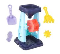 GARIOUANS 5 pièces Set de Jouets de Plage Garçon Fille avec Pelle à Sable Créative Sablier et Accessoires Colorés pour Activités Extérieures et Bac à Sable Couleur Couleur Aléatoire