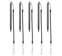 GARIOUANS 5 pièces Stylet Tactile avec Pointe Fine Stylet Actif pour Tablettes et Écrans Résistifs Stylo de Dessin Ergonomique avec Cordon Ressort Antiperte Portable pour Écrans Capacitifs