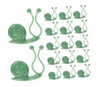 GARIOUANS 50 pièces Pinces Murales Vertes pour Plantes Grimpantes Clips Fixation Vigne Durables et Invisibles Support Pratique pour Treillis et Câbles Outil Jardinage Intérieur et Extérieur