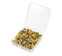 GARIOUANS 50 pièces Punaises Décoratives Abs et Multifonction Résistantes pour Tableau Liège Chambre Bureau et Activités Créatives