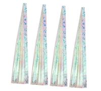 GARIOUANS 500 Pièces Star Folding Strips Origami Paper With Foil Shine Easy-to-fold For DIY Crafts Parties And Classroom Activities