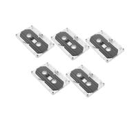 GARIOUANS 5pièces Lot de Cassettes Vierges Enregistrables Cassettes Audio Double Face pour Musique