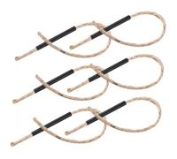 GARIOUANS 6 Ensembles Lot de Cordes Allumage avec Poignée Outil de Feu de Survie Portable Démarrage Rapide pour Camping Barbecue et Situations Urgence Extérieur