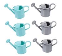 GARIOUANS 6 pièces Mini Arrosoirs Décoratifs et Résistants Miniatures pour Jardinage et Décoration Intérieure Adaptés Aux Garçon Fille