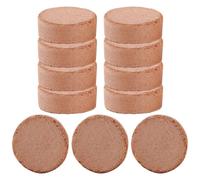 GARIOUANS 60 Blocs de Fibre Végétale Compressée Enrichis en Nutriments Terreau pour Cactus et Plantes Succulentes d'Intérieur Taille Petite Substrat pour Culture en Pot et Jardinage