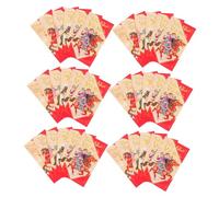 GARIOUANS 60 Pièces Vietnamese Year Envelopes Horse Zodiac Paper Money Packets For Lunar Spring Festival Family Celebration