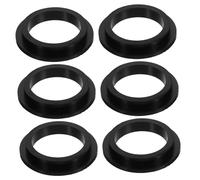 GARIOUANS 6pièces Joint De Pompe De Piscine pour Système De Filtration Kit De Joints De Remplacement PVC Noir pour Pompe De Filtre à Sable