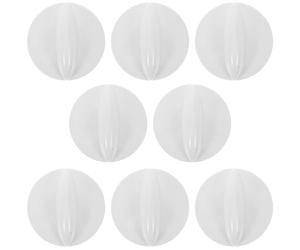 GARIOUANS 8 Pièces Thermostat de Réfrigérateur Boutons de Commande en Plastique, Remplacement Manette, Affichage Clair, 7 Niveaux, Installation Facile
