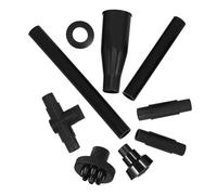 GARIOUANS 9 pièces Kit Buses de Pulvérisation pour Pompe Submersible Embouts Fontaine Spray Champignon Noirs Accessoires pour Bassin Aquarium Installation Facile Améliore Oxygénation et
