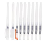 GARIOUANS 9 pièces Set de Pinceaux Aquarelle Rechargeables à Réserve Deau Stylos Peinture à Injection Deau pour Débutants et Artistes Pointe Fine et Large pour Mélange et