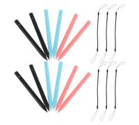 GARIOUANS 9 Pièces Stylet pour Tablette D'écriture LCD en Plastique Compact, Compatible avec Tableau Blanc et Tablette Numérique, pour Étude à Domicile