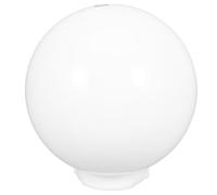 GARIOUANS Abat Jour en Acrylique Blanc pour Lampe à Abat-jour Boule, Couverture Légère et Décorative pour Chambre ou Hôtel Finition Artisanale Unique
