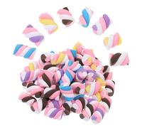 GARIOUANS Accessoires Barbe à Papa En Céramique 60 Pièces Pour Loisirs Créatifs Multicolores, Matériel Diy Pour Décoration Scrapbooking, Boîte De Papeterie, Fête Et Présent