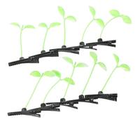 GARIOUANS Accessoires Cheveux Garçon Et Filles Lot De 40 Pinces Pousse De Haricot Vert, Mini Barrettes Confortables Pour École Et Sorties