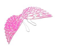 GARIOUANS Ailes de Fée Rose D’hirondelle pour Fille, Accessoires de Costume D’ange avec Bretelles Réglables, Légères et Confortables pour Déguisement Halloween, Noël, Fête D’anniversaire