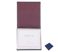 GARIOUANS Album de Rangement de 33 Pages Bleu Foncé 30 Pages à Feuilles Plastifiées, Carnet Organisateur pour Tickets de Concert, Cinéma et Train, Livret Commémoratif Multi-usage