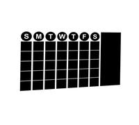 GARIOUANS Autocollant Mural Amovible Sticker Tableau Autoadhésif Réutilisable pour Notes et Listes Pratique et Facile à Poser pour Maison et Bureau