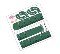 GARIOUANS Autocollant Mural De Hauteur Cactus Pour Garçon Et Filles Tableau De Taille Pvc Vert Amovible Toise Murale Décorative Suivi Croissance Garçon Et Filles Décoration Chambre