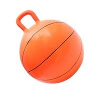 GARIOUANS Balle Sauteuse Garçon Fille avec Poignée Forme Basket Ball Gonflable Épais Extérieur pour Garçons et Filles Améliore et Endurance pour Jeux Intérieurs et Plein Air