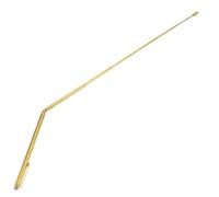 GARIOUANS Bâton Radiesthésie Télescopique en Laiton Robuste pour Détection Eau et Localisation Objets Perdus, Outil Divination Polyvalent pour Professionnels et Passionnés