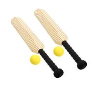 GARIOUANS Batte de Baseball en Plastique Eva Légère 24 Pouces pour Garçon et Filles et Débutants, Kit Sportif Intérieur Extérieur 2 Battes et 2 Balles, Jeu Éducatif et Récréatif Familial