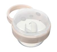 GARIOUANS Boîte à Tétine Compacte PP pour Garçon Fille Étui de Rangement Hygiénique de Voyage Boîte Range Sucette Portable avec Design Mignon pour Crèche et Sorties