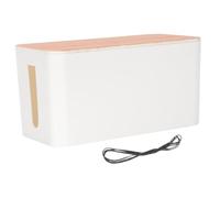 GARIOUANS Boîte de Rangement Câbles Résistante pour Bureau Organiseur Filaire Pratique avec Capacité Passage Protection pour Câbles Domestiques et