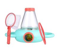 GARIOUANS Boîte Dobservation Dinsectes Garçon Fille Éducatif Kit Dexploration Extérieure avec Loupe Optique Transparente pour Naturelle