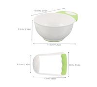 GARIOUANS Bol à Écraser Aliments Garçon Fille Portable Antidérapant avec Base Stable Facile à Nettoyer pour Purée de Fruits Légumes Poisson et Poulet Kit de Préparation Aliments Garçon Fille