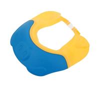 GARIOUANS Bonnet de Bain Garçon Fille Réglable Silicone Doux Casquette Étanche pour Lavage Cheveux Protection Oreilles et Yeux Chapeau Garçon Fille Adaptable