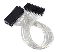 GARIOUANS Câble Extension ATX Broches pour Alimentation PC Fil sans Oxygène Étamé Prolongateur Stable et Sécurisé pour Carte Mère Compatible Boîtiers Grands Formats
