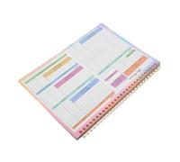 GARIOUANS Carnet de Comptabilité Planificateur Hebdomadaire Undaté pour Financière des Dépenses et Budget Familial Conçu pour Organisation Financière