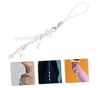 GARIOUANS Charm Phone Strap pour Femme Porte-clés et Breloque Mignonne Perles Accessoire Décoratif pour à Main et à Dos Attache Portable Polyvalente