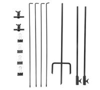 GARIOUANS Cible de tir, Porte-Cible en Papier, Support de Cible en métal, Support en Acier au Carbone, Compact et léger pour Pratique de précision en ranges et Jardin