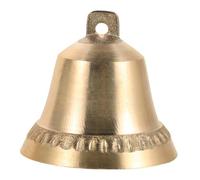 GARIOUANS Clochette Vintage en Laiton Doré 7,6 Cm, Mini Carillon Ancien Tinter, Décoration Intérieure Rétro pour Animaux de Compagnie, Bricolage et Porte, Sonnette Pratique