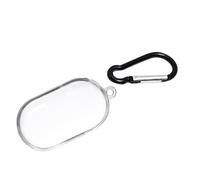 GARIOUANS Coque Transparente TPU pour Écouteurs sans Fil avec Mousqueton Protection Antichoc et Souple Compatible Boîtier Léger et Résistant