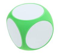 GARIOUANS Dés Géants Effaçables Mousse EVA Dés Vides Réutilisables pour Jeux Éducation et Activités DIY pour Fêtes et Classes