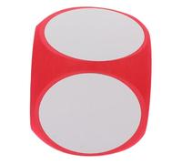 GARIOUANS Dés Géants Effaçables Mousse Portable Vierge pour Jeu Éducatif DIY Accessoire Pédagogique et Réutilisable