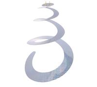GARIOUANS Disque Effaroucheur Oiseaux Réfléchissant Rotatif Protection Extérieur Jardin Toiture Pigeons Spiral Vent pour Éloigner Oiseaux des Arbres et