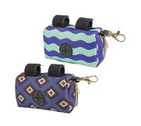 GARIOUANS Distributeur De Sachets à Couches Bébé pour Poussette, 2 Pièces, Matériel Solide, Portable Extérieur, Essentiel -nés, Voyage Bébé, Support Sachets Poubelle à Couches