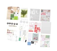 GARIOUANS DIY Mini Maison Miniature pour Garçon Fille Modèle à Assembler Jeu Éducatif Manuel pour Développer la Logique Créativité Décoration Unique pour Maison et Événements