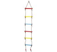 GARIOUANS Échelle d'escalade pour Garçon et Filles Corde Souple Réglable en Polyéthylène, Jeu D'extérieur et Intérieur, Équipement de Terrain de Jeux Sécurisé pour Coordination et Équilibre